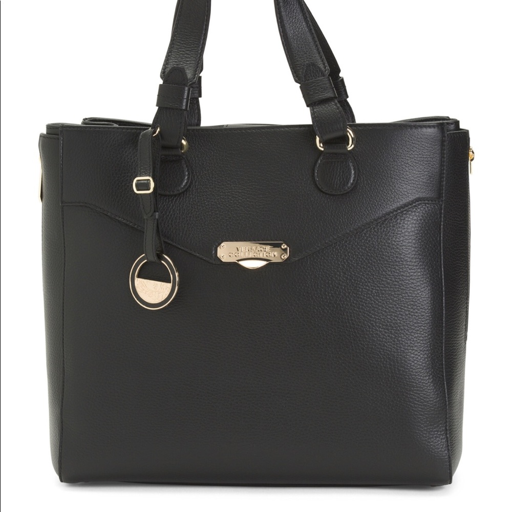 VersaceCollection Leather Satchel